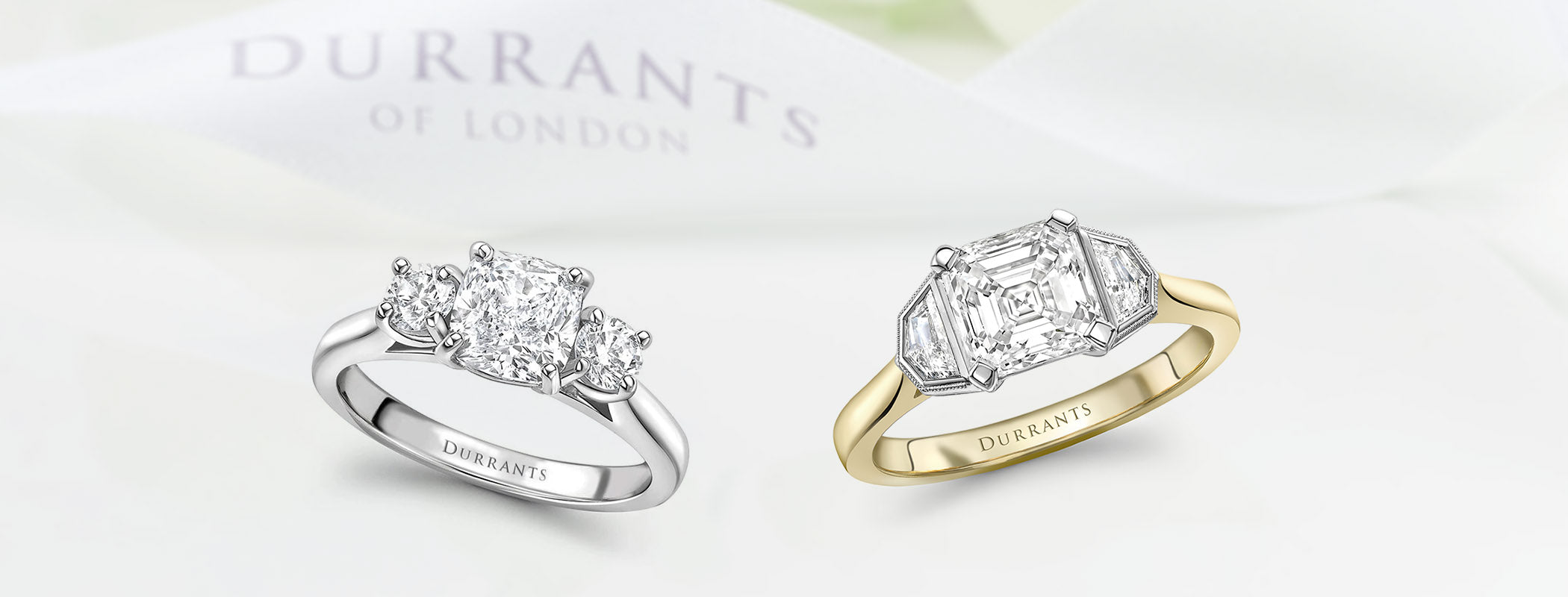 Trilogy Rings – Durrants London