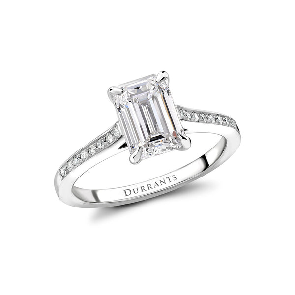 Emerald Cut Pave