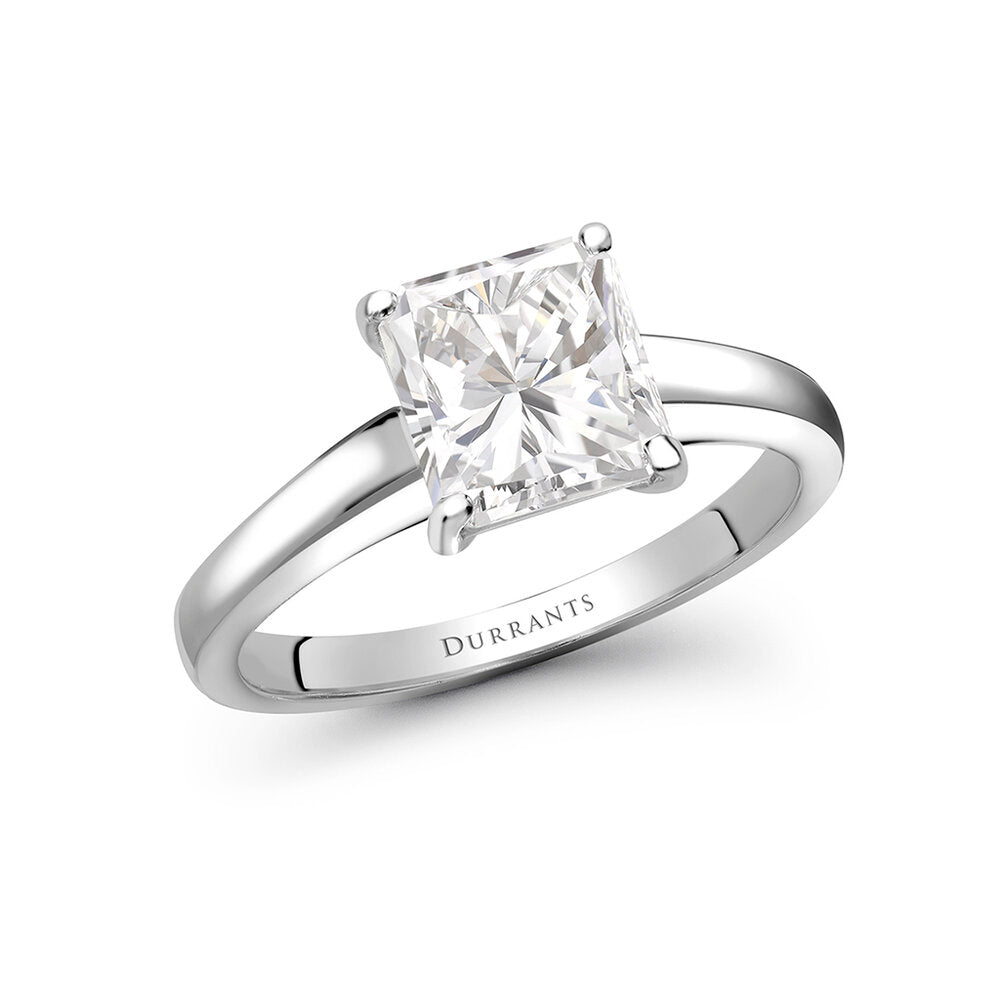 Radiant Cut Solitaire – Durrants London