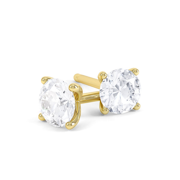 Round Diamond Studs